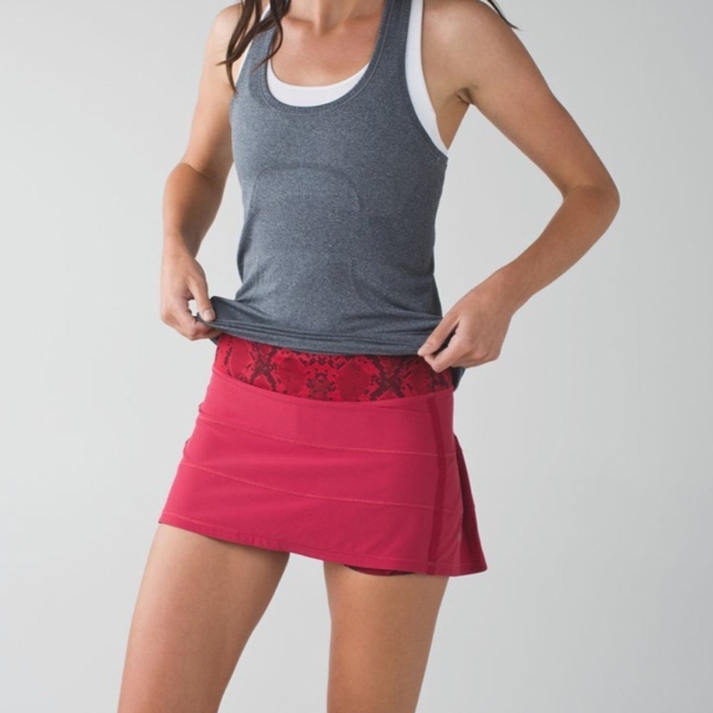 Lululemon Cranberry Pace Rival Skirt 4 Regular - Picture 10 of 10